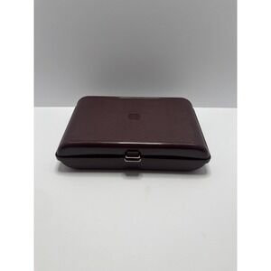 VTG Tupperware Brown Personal Travel Makeup Case Tuppercraft Personal‎ Valet